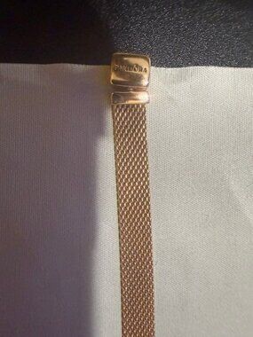 Pandora Reflexion Rose Gold 7' inches Bracelet
